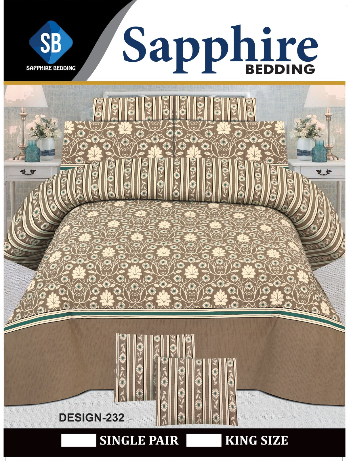 Sapphire Collection Pure Cotton D232